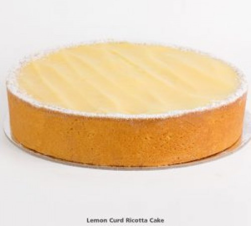 Lemon Ricotta Baked Cheese Cake