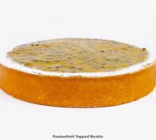 Passionfruit Ricotta Baked Cheese Cake