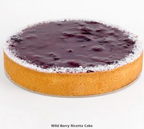 Wild Berry Ricotta Baked Cheese Cake